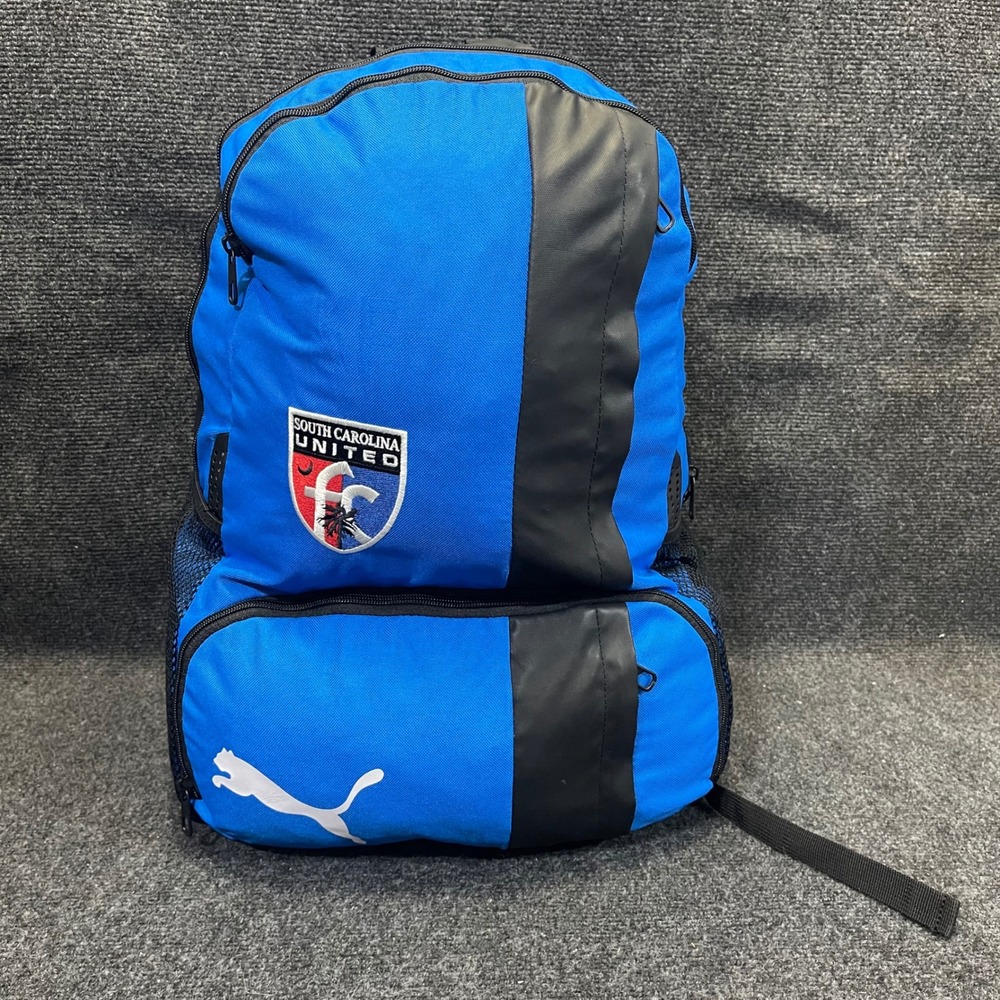 Puma 077017-02 South Carolina United FC Premier Club Blue/Black Soccer Backpack